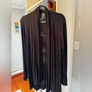 Lightweight black sweater/duster.